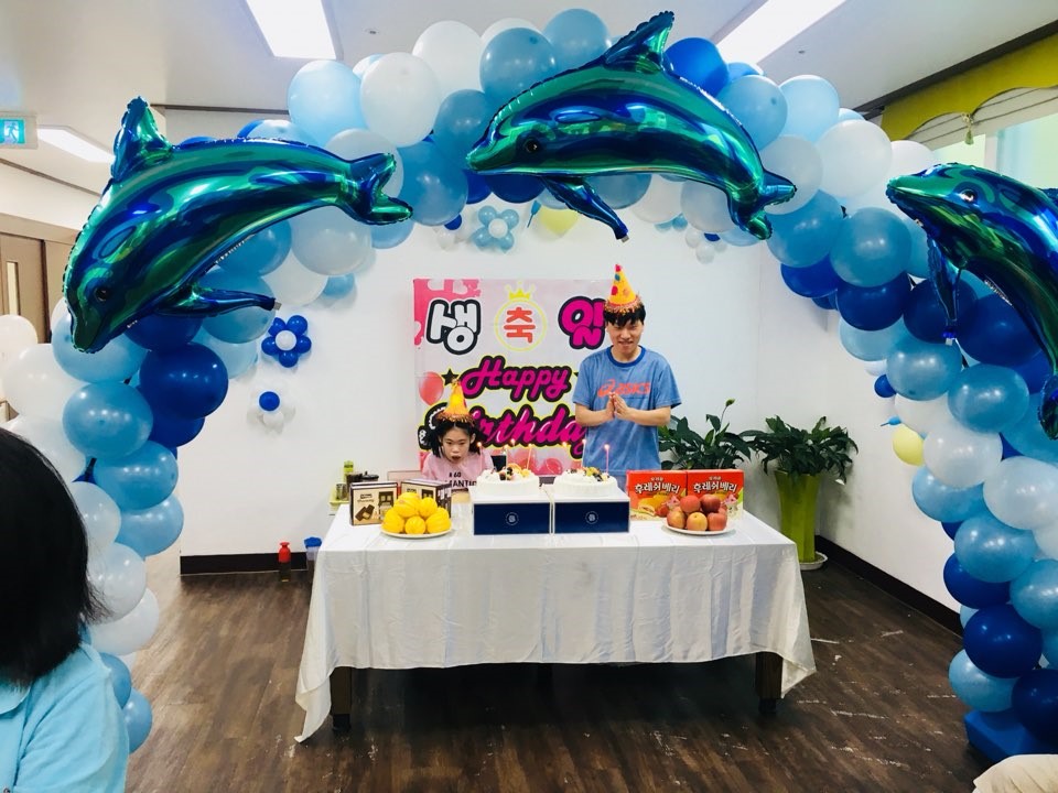 7월 생일파티^^(김이슬,이효문)