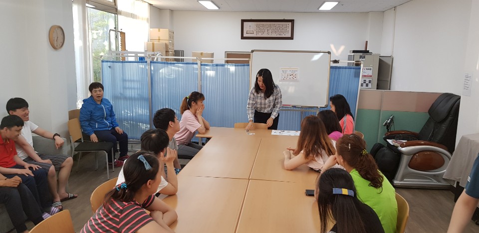 2019년 상반기 거주인 영양교육