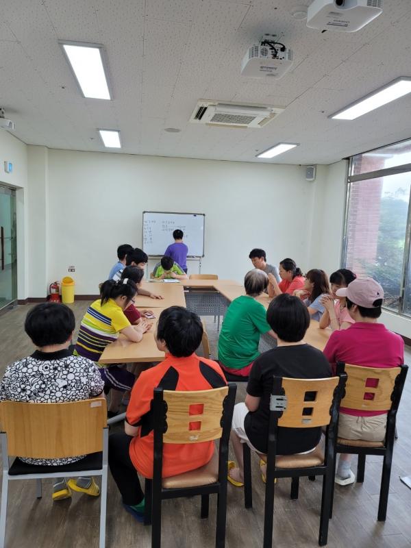 8월 자조모임 회의