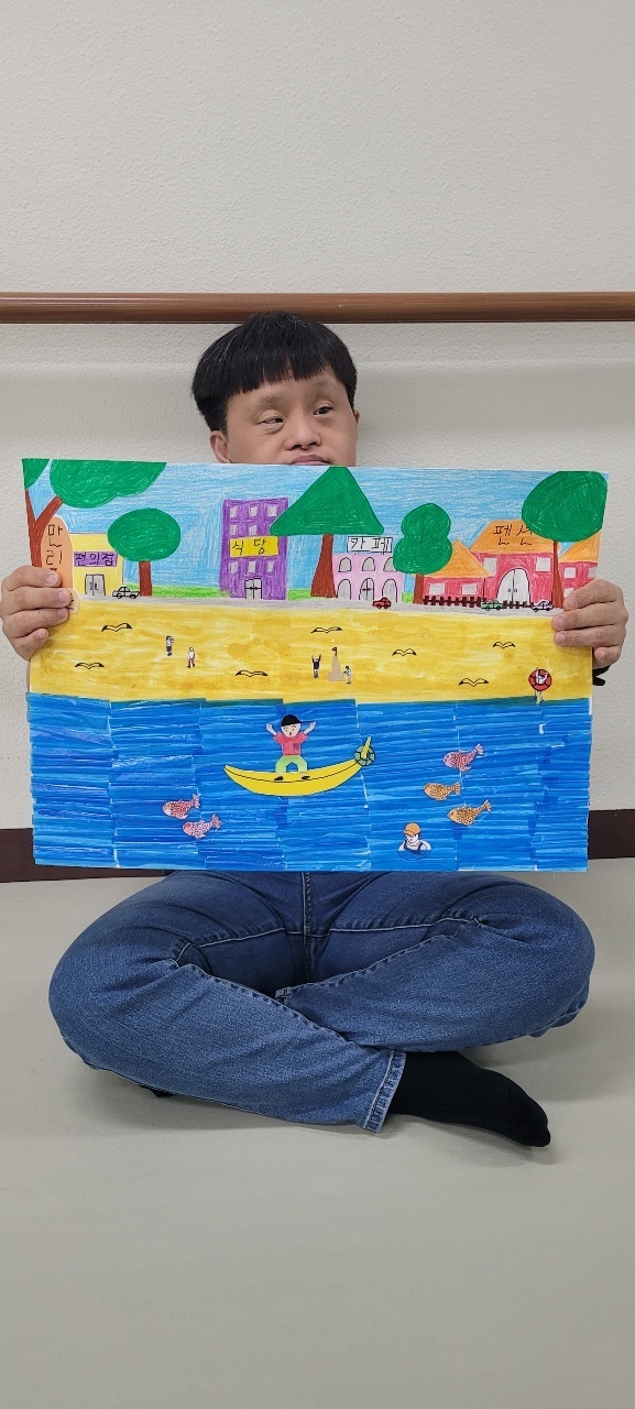 2021년 장애인 문화예술 작품공모전(미술부문 입선 박0식)