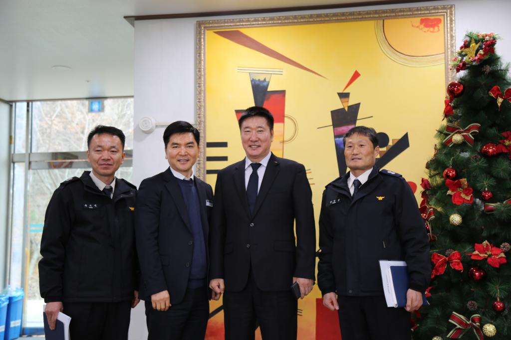 태안소방서 직원 및 김경호서장님 방문